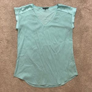 Express Women’s Satin Crew Neck Top